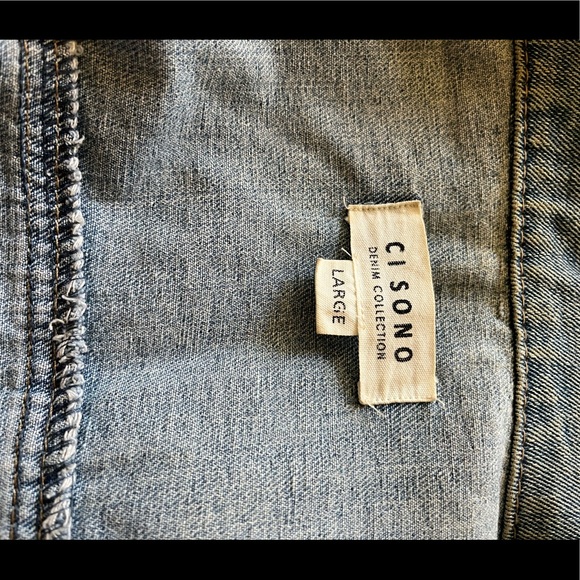 Distressed Jean Jacket - Picture 3 of 6